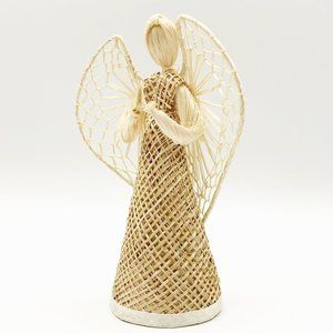 Vintage Intricate Woven Angel Figurine PHILIPPINES